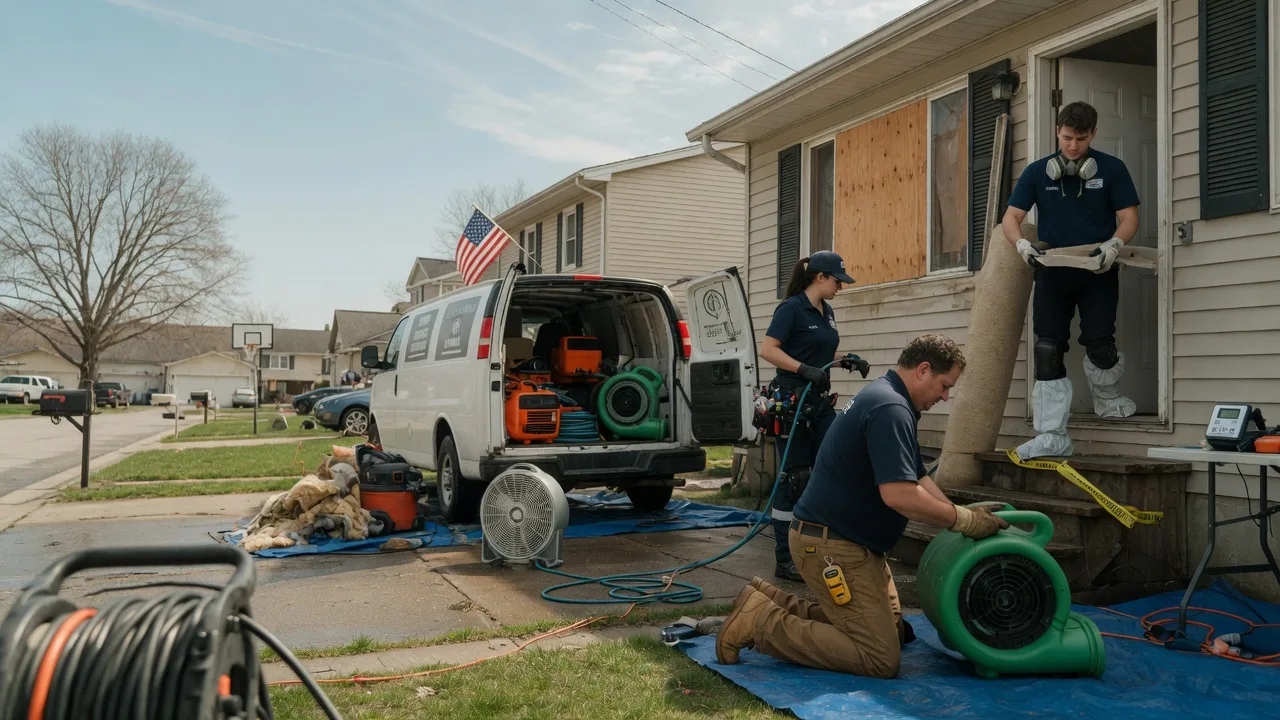 Water Damage Restoration in Windsor, PA near me
